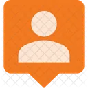 People Location Pin Icon