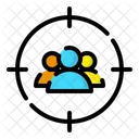 People Targeting Design Icon