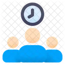 People Time Management Delay Icon