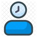 People Time Delay Management Icon