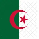 Peoples Democratic Republic Of Algeria Flag Country Icon