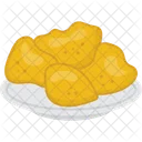 Nuggets Fresco Comida Icon