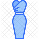 Peplum Dress Dress Clothes Icon