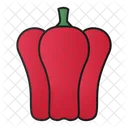 Pepper Capsicum Vegetarian Icon