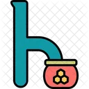 Pequena H Logotipo H Icono