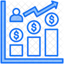 Per Capita Growth Investment Icon