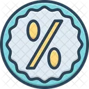 Percent Offer Discount Icon