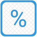 Percent Math Function Icon