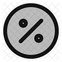 Percent Circle Icon