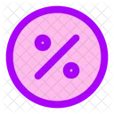 Percent Circle Icon