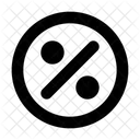 Percent Percentage Ratio Icon