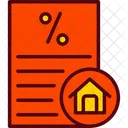 Percent Loan Percentage Agreement Icon