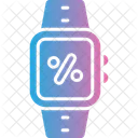 Percentage Percent Smartwatch Icon