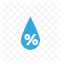 Weather Water Percentage Icon