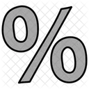 Pct Percent Percentage Sign Icon