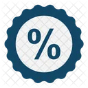 Percentage Discount Offer Percentage Ratio Icon