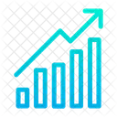 Growth Graph Report Analysis Icon