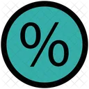 Percentage Divided Present Icon