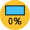 Percentage  Icône