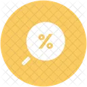 Percentage Low Discount Icon