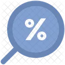 Percentage Low Discount Icon