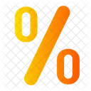 Percentage Percent Calculation Icon