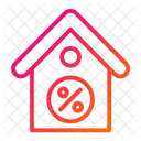 Percentage House Home Icon
