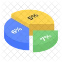 Percentage Chart  Icône