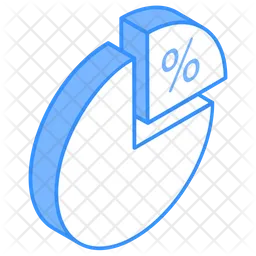 Percentage Graph  Icon