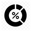 Graph Chart Percentage アイコン