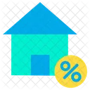 Discount On Home Discount On House Selling Home Icon