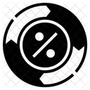 Percentage Efficiency Proficiency Icon
