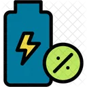 Percentage Electronics Battery 아이콘
