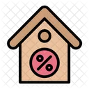 Percentage House Home Icon