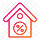 Percentage House Home Icon
