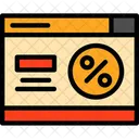 Percentage Percent Proportion Icon