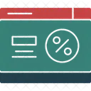 Percentage Percent Proportion Icon