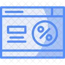 Percentage Percent Proportion Icon