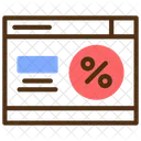 Percentage  Icon
