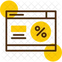 Percentage Percent Proportion Icon