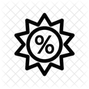 Percentage Tag  Icon