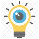 Perception Eyeball Light Icon