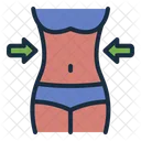 Perder Peso Corpo Saudavel Ícone