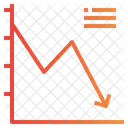 Grafico De Lineas Icono