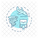 Aeronaves Aviacion Seguridad Icon