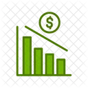 Grafico De Aumento Grafico Financiero Crecimiento Icono