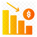 Perdidas financieras  Icono