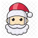 Pere Noel Clause Noel Icône