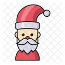 Pere Noel Clause Noel Icône