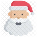 Pere Noel Personnage Vacances Icône
